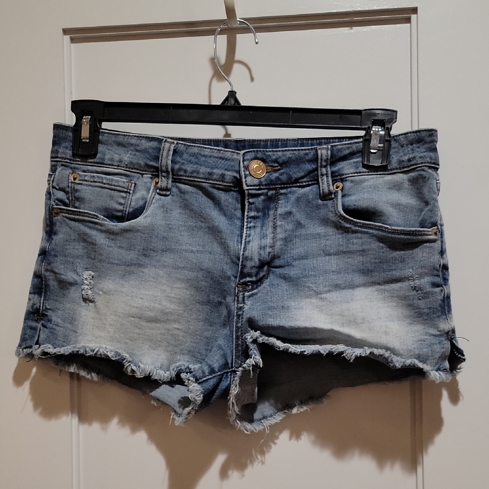 STS Blue Jean Shorts Distressed Light Blue